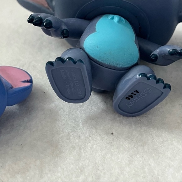 Set of 3 STITCH FUNKO Figures Head Disney Hula Plastic Toy - Picture 8 of 9